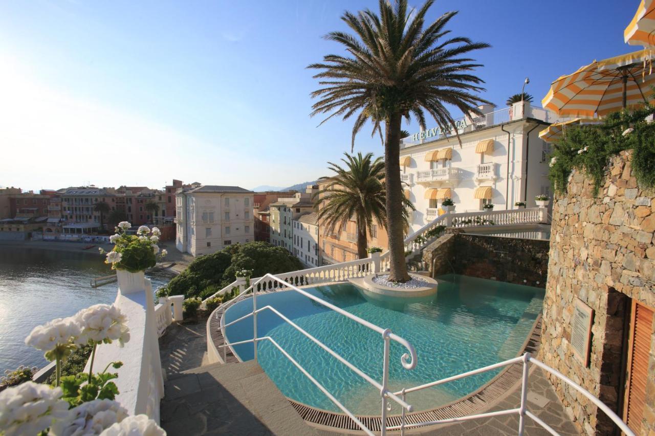 Hotel Helvetia Sestri Levante Exterior foto
